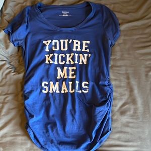 Funny maternity top